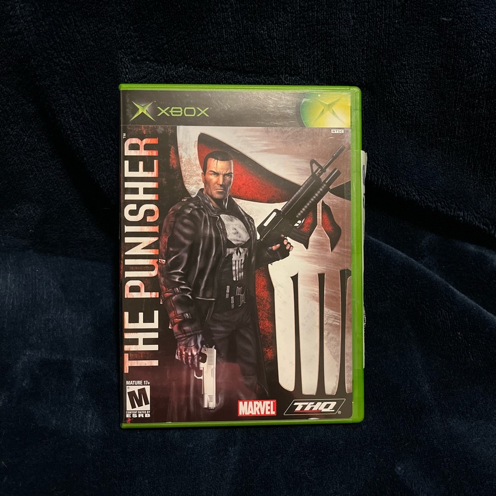 Xbox The Punisher rating M 17+